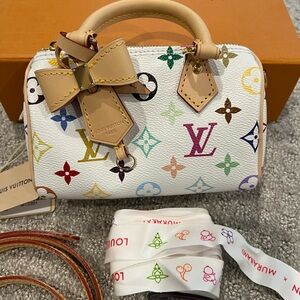 Louis Vuitton Murakami nano speedy